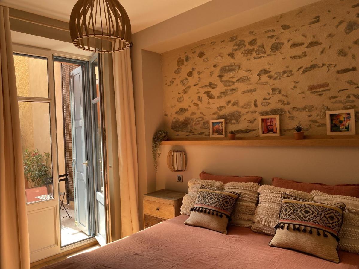 «La Calade » Villa Les Glycines Collioure Dış mekan fotoğraf